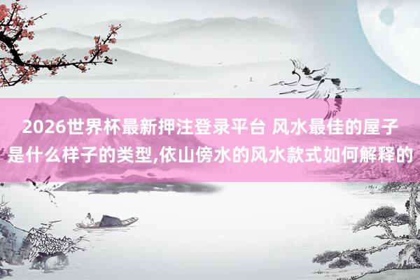 2026世界杯最新押注登录平台 风水最佳的屋子是什么样子的类型，依山傍水的风水款式如何解释的